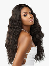 Load image into Gallery viewer, Butta Lace Human Hair Blend Hollywood Wave 26&quot; Wigs - BEAUTYBEEZ-beauty-supply
