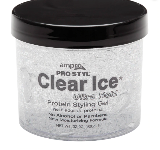 Clear Ice Ultra Hold Protein Styling Gel Hair Gel - BEAUTYBEEZ-beauty-supply