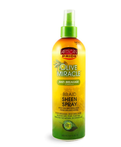 Olive Miracle Anti-Breakage Formula Braid Sheen Spray Hair Sheen - BEAUTYBEEZ-beauty-supply