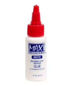 White Maximum Hair Glue 1 oz Lacefront Glue - BEAUTYBEEZ-beauty-supply