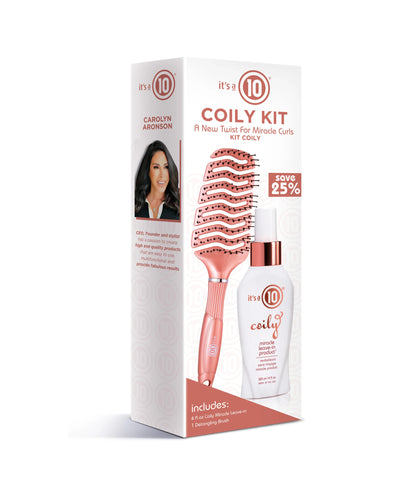 Coily Detangle Brush Kit Holiday Kits - BEAUTYBEEZ-beauty-supply