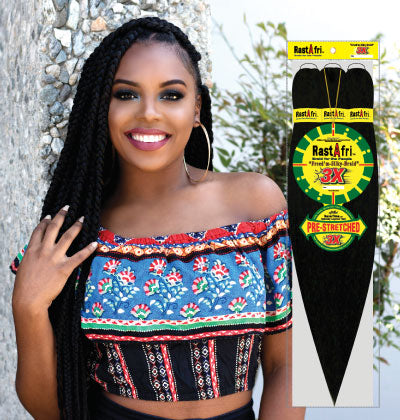Freed'm Silky 3x Pre-Stretched Braiding Hair - BEAUTYBEEZ-beauty-supply