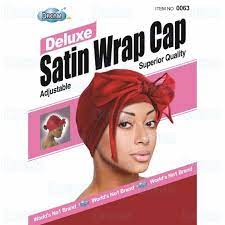 Satin Wrap Cap Hair Accessories - BEAUTYBEEZ-beauty-supply