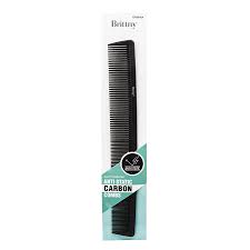 Anti Static Carbon Comb- Cutting Hair Combs - BEAUTYBEEZ-beauty-supply
