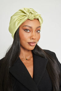 Satin Lined Turban Headwear - BEAUTYBEEZ-beauty-supply