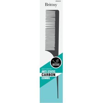 Anti Static Carbon Comb- Rat Tail Comb - BEAUTYBEEZ-beauty-supply